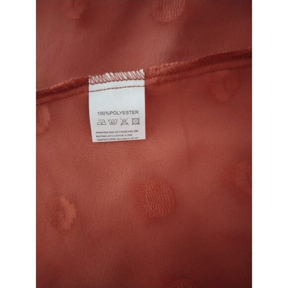 Elesol Womens Kimono Cardigan With 3/4 Bell Sleeves & Textured Dot Pattern , XXL - Picture 5 of 8